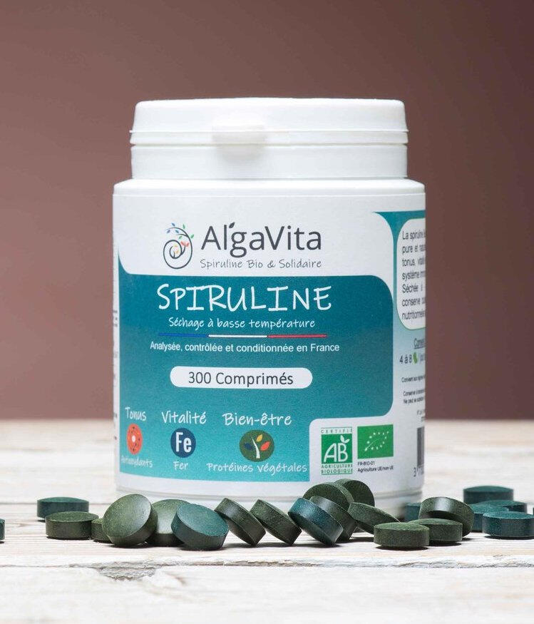 spiruline en comprimés Algavita